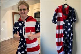 Lewis Capaldi has gifted this outfit to a Scottish children's charity. Pictures taken from Lewis Capaldi's Instagram account.