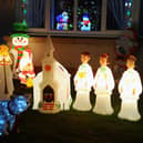 Picture: Michael Gillen. Kinnaird and The Inches Residents Association Christmas Lights Competition.