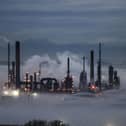 ​The future of the Grangemouth plant is shrouded in uncertainty following owner Petroineos’ announcement of plans to turn the site into a fuels import terminal (Picture: Lisa Ferguson)