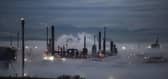 ​The future of the Grangemouth plant is shrouded in uncertainty following owner Petroineos’ announcement of plans to turn the site into a fuels import terminal (Picture: Lisa Ferguson)