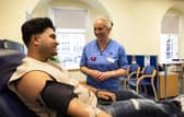 The Scottish National Blood Transfusion Service are asking both existing and new donors to give blood to help replenish stocks.  (Pic: SNBTS)