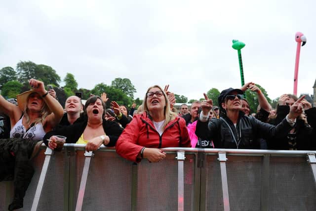 Music fans turned out in force for Falkirk's inaugural Vibration Festival in 2019. Picture: Michael Gillen.