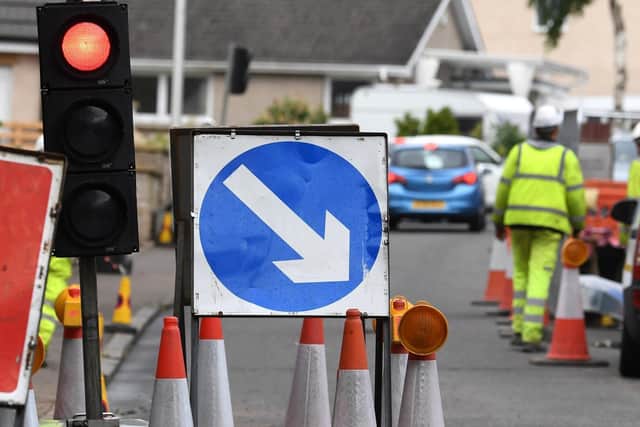 Here's the roadworks taking place across Falkirk district in the coming week