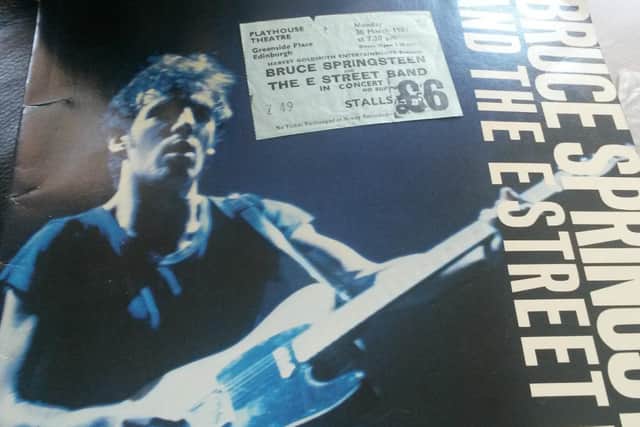 Springsteen Edinburgh 1981 Bruce Springsteen in Edinburgh: Two legendary Playhouse gigs, 40 years on