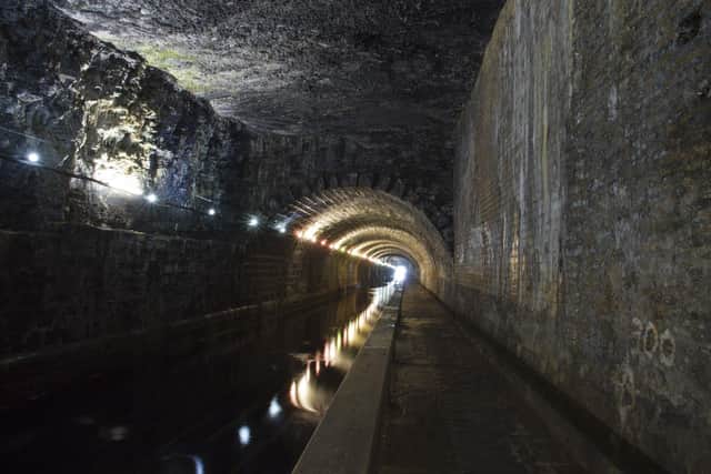 The Union Canal tunnel is said to be haunted by workers who died there during construction
