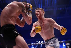 Falkirk's MMA star Keir Harvie secured victory at Cage Warriors 171 held in Glasgow last weekend (Photo: Dolly Clew/Cage Warriors)