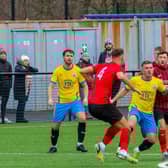Michael Wallace in action for Dunipace