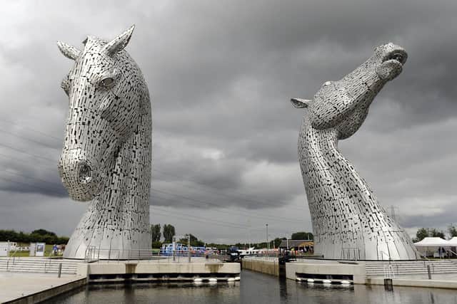 The Kelpies will hopefully be just one of the attractions enticing visitors to flock to Falkirk from near and far
