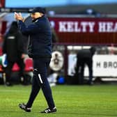 Falkirk boss John McGlynn at the end of the game (Pics by Michael Gillen)