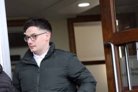 James Connal was sentenced at Falkirk Sheriff Court. Pic: Tim Bugler