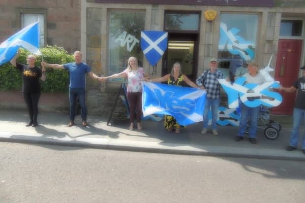 The Chain of Freedom across Scotland. Picture – supplied.