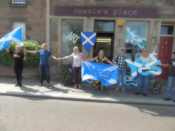 The Chain of Freedom across Scotland. Picture – supplied.
