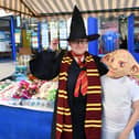 The market had a magical theme.
