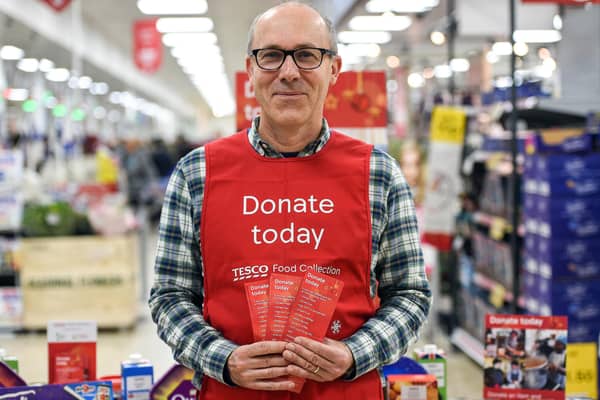 Volunteers are needed for Tesco's big food donation drive to help families over the school summer holidays