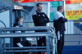 East Stirlingshire v Broomhill Falkirk Stadium 19/03/22 Derek Ure