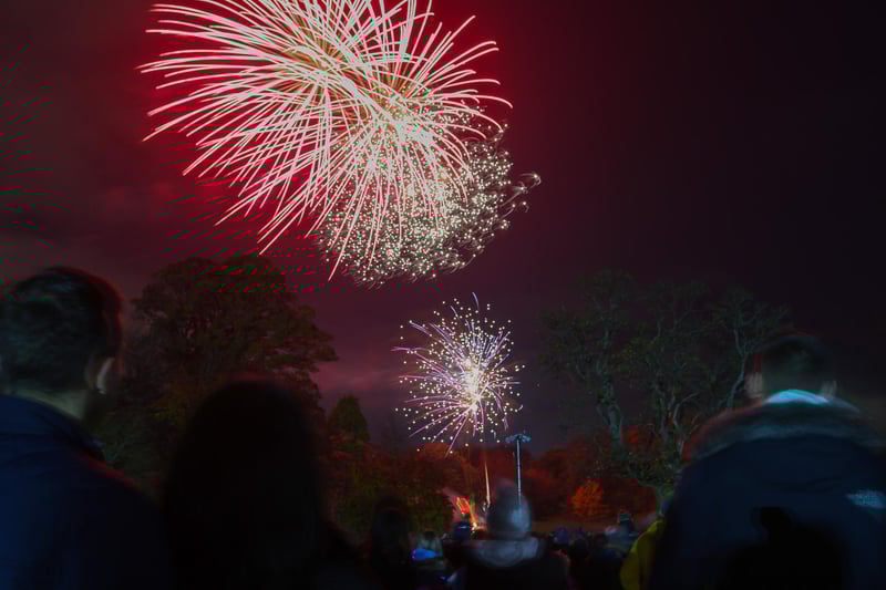 Falkirk's Callendar Park fireworks display 2025 in pictures