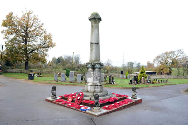 A Remembrance Sunday service at Old Polmont Cemetery is no longer going ahead.. Picture: Michael Gillen.