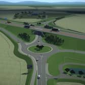 The M9 interchange will provide access to the new Winchburgh developments.