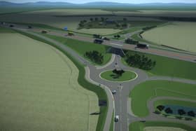 The M9 interchange will provide access to the new Winchburgh developments.