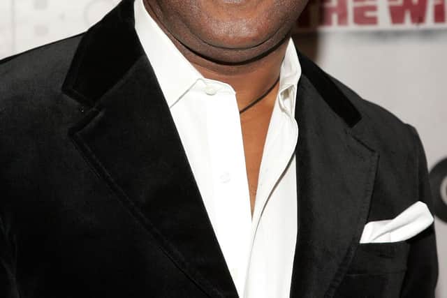 Actor Isiah Whitlock Jr. at the premiere of HBO's "The Wire" could be one of Stenhousemuir's most famous fans. (Photo by Bryan Bedder/Getty Images)
