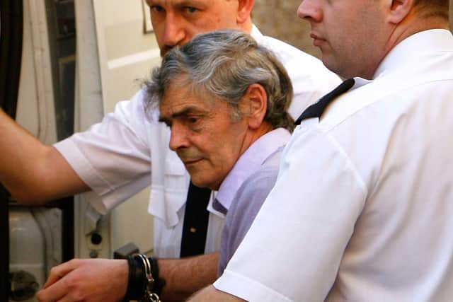 Peter Tobin: Serial killer reportedly taken to hospital after collapsing in prison. (Photo by Jeff J Mitchell/Getty Images)