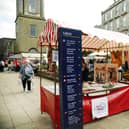 The monthly market is back on Falkirk High Street this Saturday.  (Pic: Alan Murray)