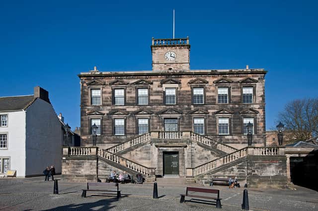 Burgh Halls in Linlithgow is now an Asymptomatic Test Site (ATS).