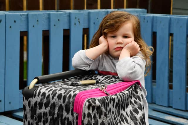Ivy Young (2) might not be able to go on her first ever holiday abroad with her family due to a passport delay