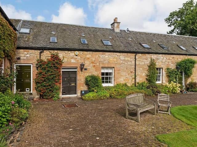 Number 6 forms part of an impressive B-listed stables conversion in an exclusive development of nine properties.