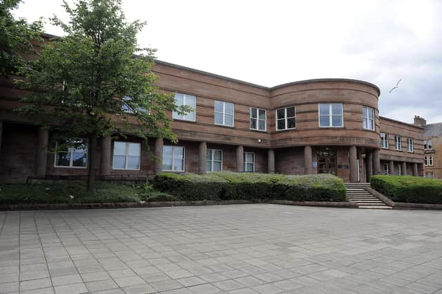 Rose appeared at Falkirk Sheriff Court last Thursday, having admitted pocketing £21,608.73 from the Main Street store’s cash office. Picture Michael Gillen.
