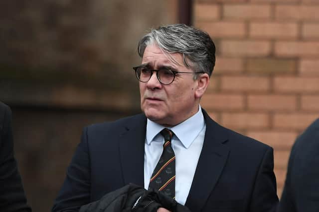 Thistle manager, Ian McCall. Picture: John Devlin