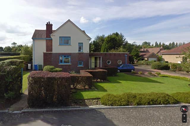 Neil Foy wants to build the new house in his substantial garden in Thistle Avenue, Grangemouth