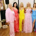 The team at Envy Gowns held a prom preview event on Saturday while raising funds for charity, Breast Cancer Now.