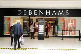 Falkirk Howgate Shopping Centre's Debenhams store is one of 124 branches under threat of closure