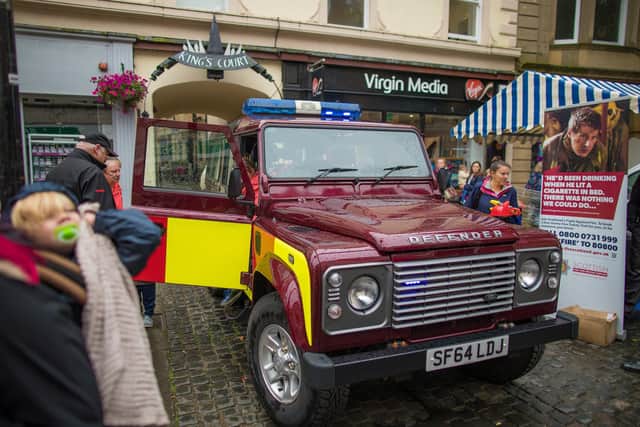 The emergency services day will take place on Falkirk High Street on Wednesday, August 10, from 10am to 4pm.