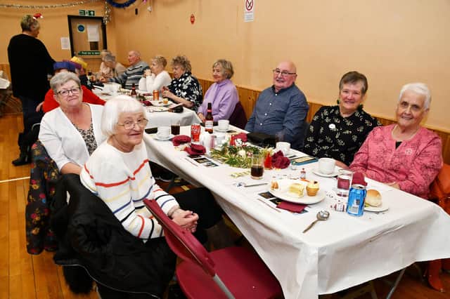 A senior citizens' Christmas lunch was held last week. Pictures: Michael Gillen.