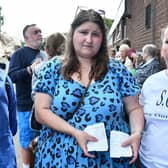 Kaylieanne Burnett and Lynn Boslem - Kaylieanne says her ticket didn't show her entire journey. Pic: Michael Gillen