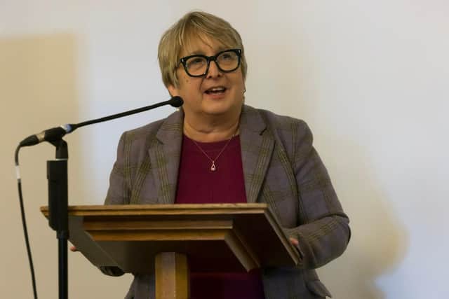 In parliament, Christine called for support for WASPI women