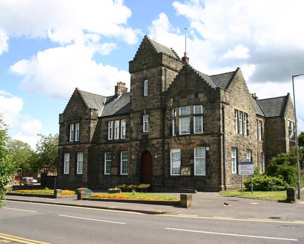 Denny Town House could be sold by Falkirk Council.  Pic: Contributed
