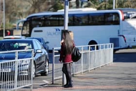 Pupils leaving Falkirk High School (Pic: Michael Gillen)