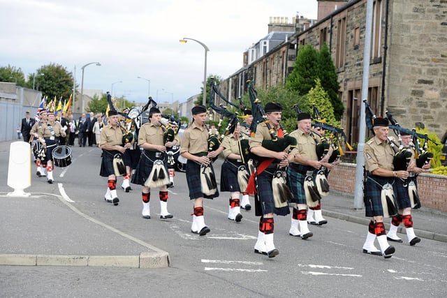 Pipers of the Balaklava Pipes and Drums.
