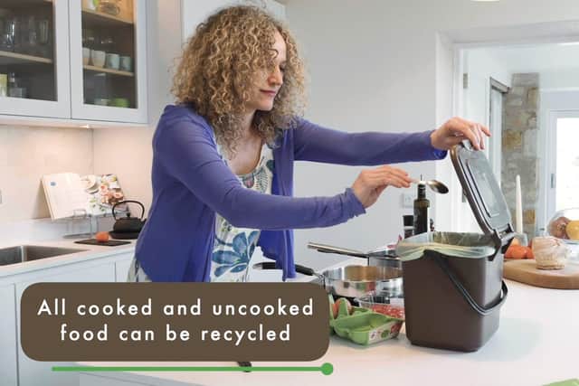 Fife Council has released a new video to encourage people to recycle their food and garden waste