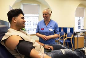 The Scottish National Blood Transfusion Service are asking both existing and new donors to give blood to help replenish stocks.  (Pic: SNBTS)