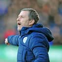 New Stenny boss Gary Naysmith pictured at the Falkirk Stadium as Queen of the South manager (Photo: Michael Gillen)