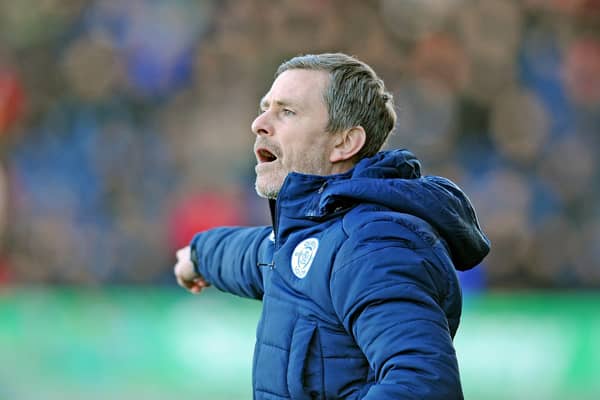 New Stenny boss Gary Naysmith pictured at the Falkirk Stadium as Queen of the South manager (Photo: Michael Gillen)