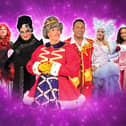 The King's panto cast of Sleeping Beauty