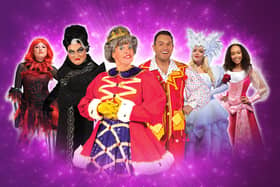 The King's panto cast of Sleeping Beauty