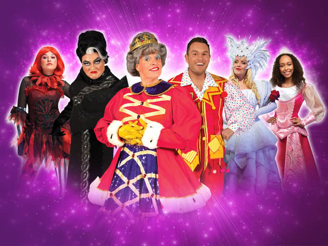 The King's panto cast of Sleeping Beauty