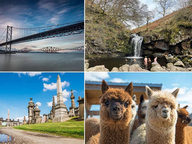 Some of the amazing experiences within an hour's drive of Falkirk.