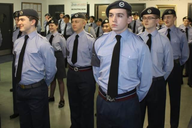 Members of Falkirk's 470 Squadron air cadets are now celebrating the unit's 80th anniversary